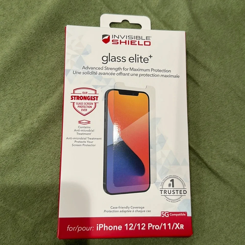 ZAGG Glass elite+ Screen Protector